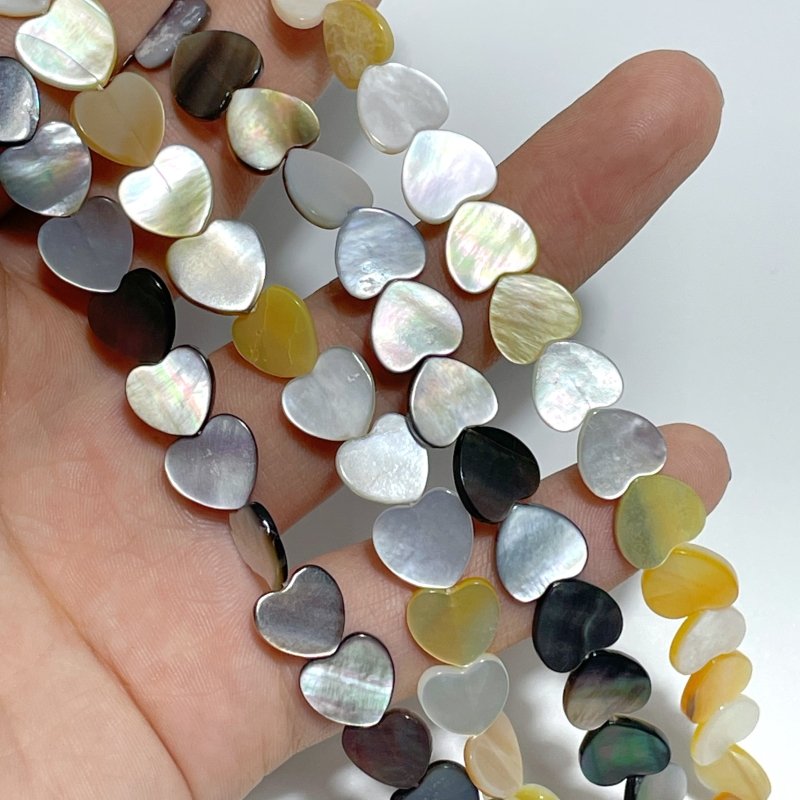 5 Shapes Shell DIY Bracelets Accessories Wholesale Heart/Moon/Star/Four Leaf Clover Random Color
