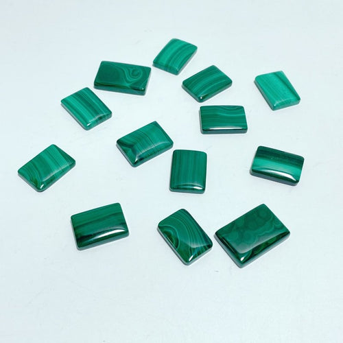 2.5CM High Quality Natural Malachite Cube Wholesale DIY Pendant