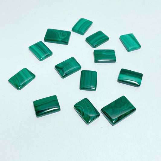 2.5CM High Quality Natural Malachite Cube Wholesale DIY Pendant