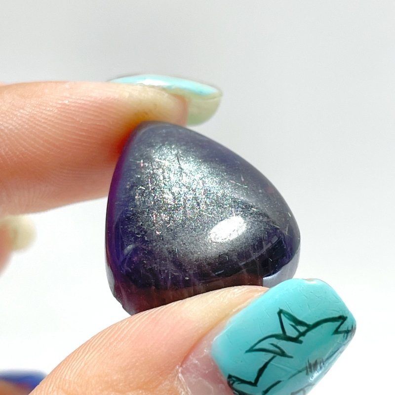 5 Pieces High Quality Cordierite Mixed Lepidocrocite WaterDrop Shape DIY Pendant