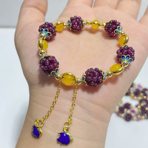 5 Types Garnet DIY Bracelets Wholesale