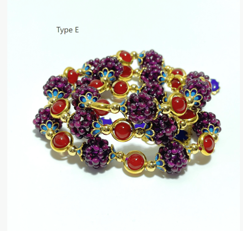 5 Types Garnet DIY Bracelets Wholesale