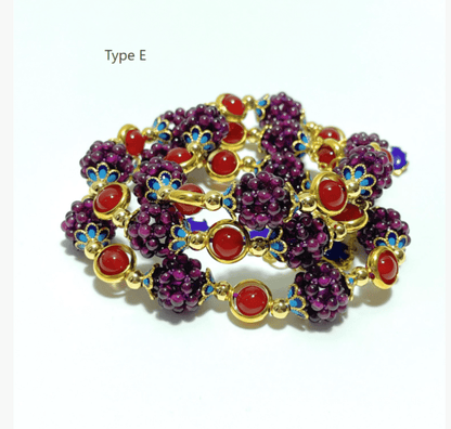 5 Types Garnet DIY Bracelets Wholesale
