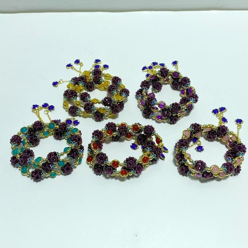 5 Types Garnet DIY Bracelets Wholesale