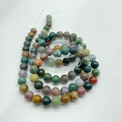 5Types Bracelet Labradorite&Moss Agate Opalite (man made) DIY Beads Wholesale