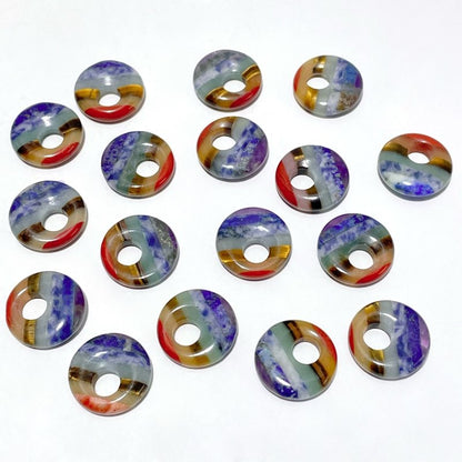 7 Chakra Round Shape DIY Pendant Wholesale
