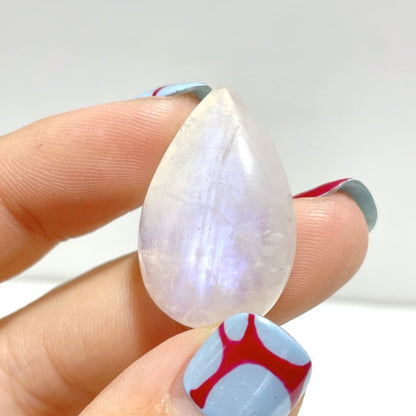 9 Pieces Moonstone Teardrop Shape DIY Pendant