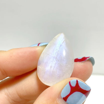 9 Pieces Moonstone Teardrop Shape DIY Pendant