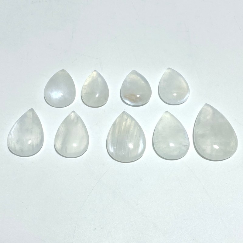 9 Pieces Moonstone Teardrop Shape DIY Pendant