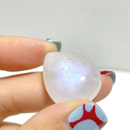 9 Pieces Moonstone Teardrop Shape DIY Pendant