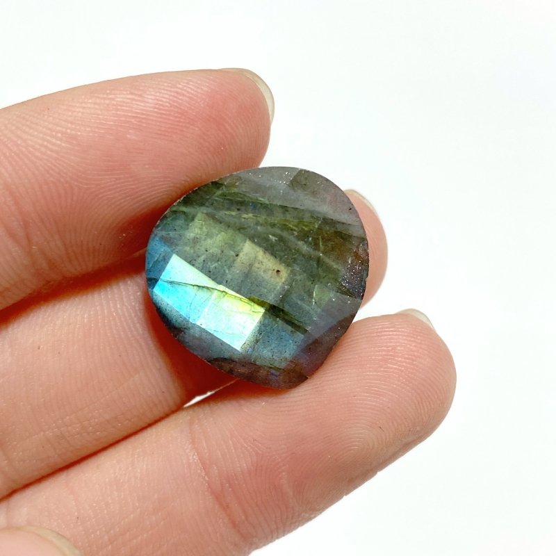Beautiful Cut Faceted Labradorite Heart Shape DIY Pendants Wholesale