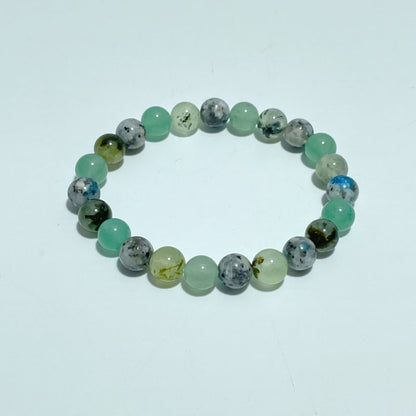 Green Aventurine Prehnite DIY Bracelet Wholesale Original Design