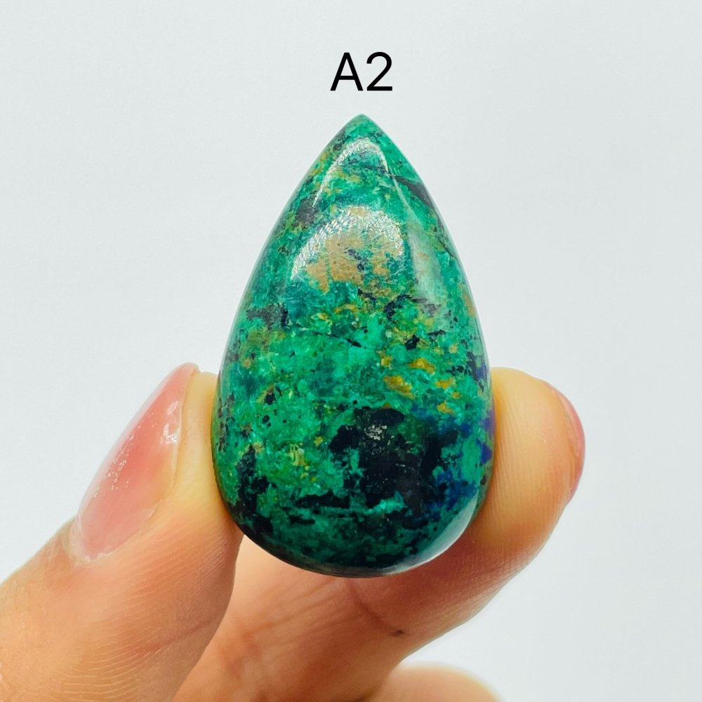 High Quality Chrysocolla Stone For Jewelry Making DIY Pendant