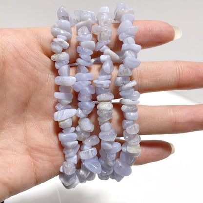Irregular Crystal Chips Stone DIY Amazonite Smoky Quartz Loose Beads #3