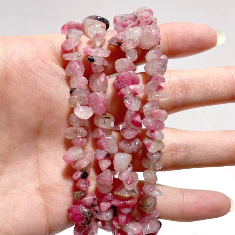 Irregular Crystal Chips Stone DIY Amazonite Smoky Quartz Loose Beads #3