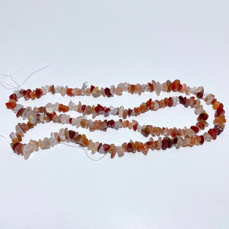 Irregular Crystal Chips Stone DIY Black Tourmaline Lepidolite Loose Beads #5