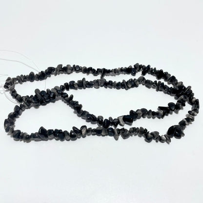Irregular Crystal Chips Stone DIY Black Tourmaline Lepidolite Loose Beads #5