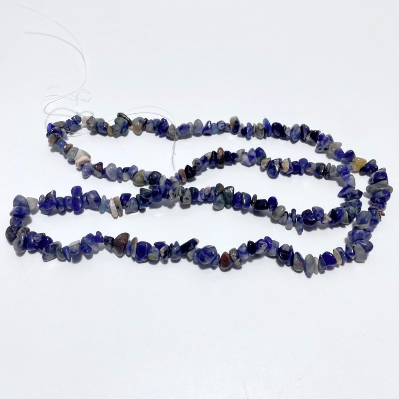 Irregular Crystal Chips Stone DIY Black Tourmaline Lepidolite Loose Beads #5