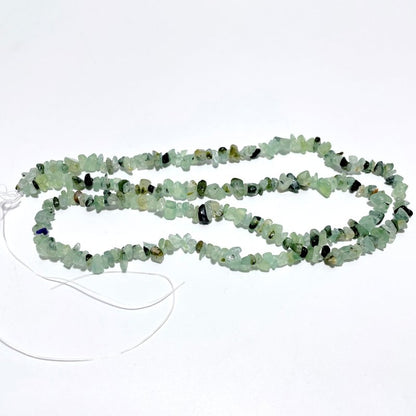 Irregular Crystal Chips Stone DIY Garnet Prehnite Amethyst Loose Beads #4