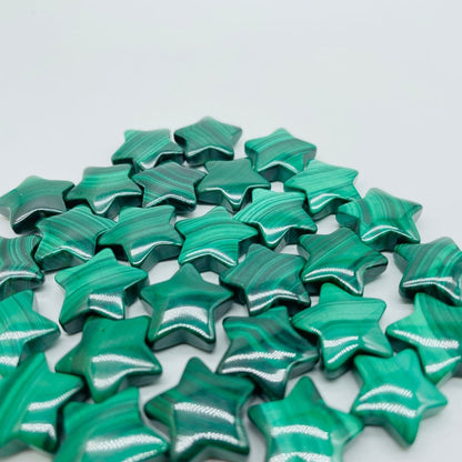 Malachite Star Mini Pocket Stone DIY Crystals Wholesale
