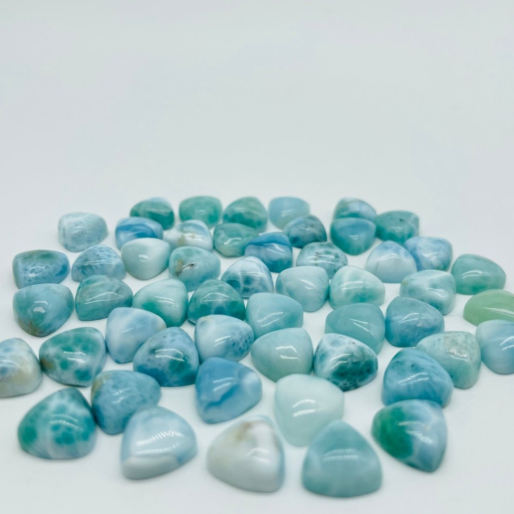 Mini Larimar Triangle DIY Pendant Wholesale